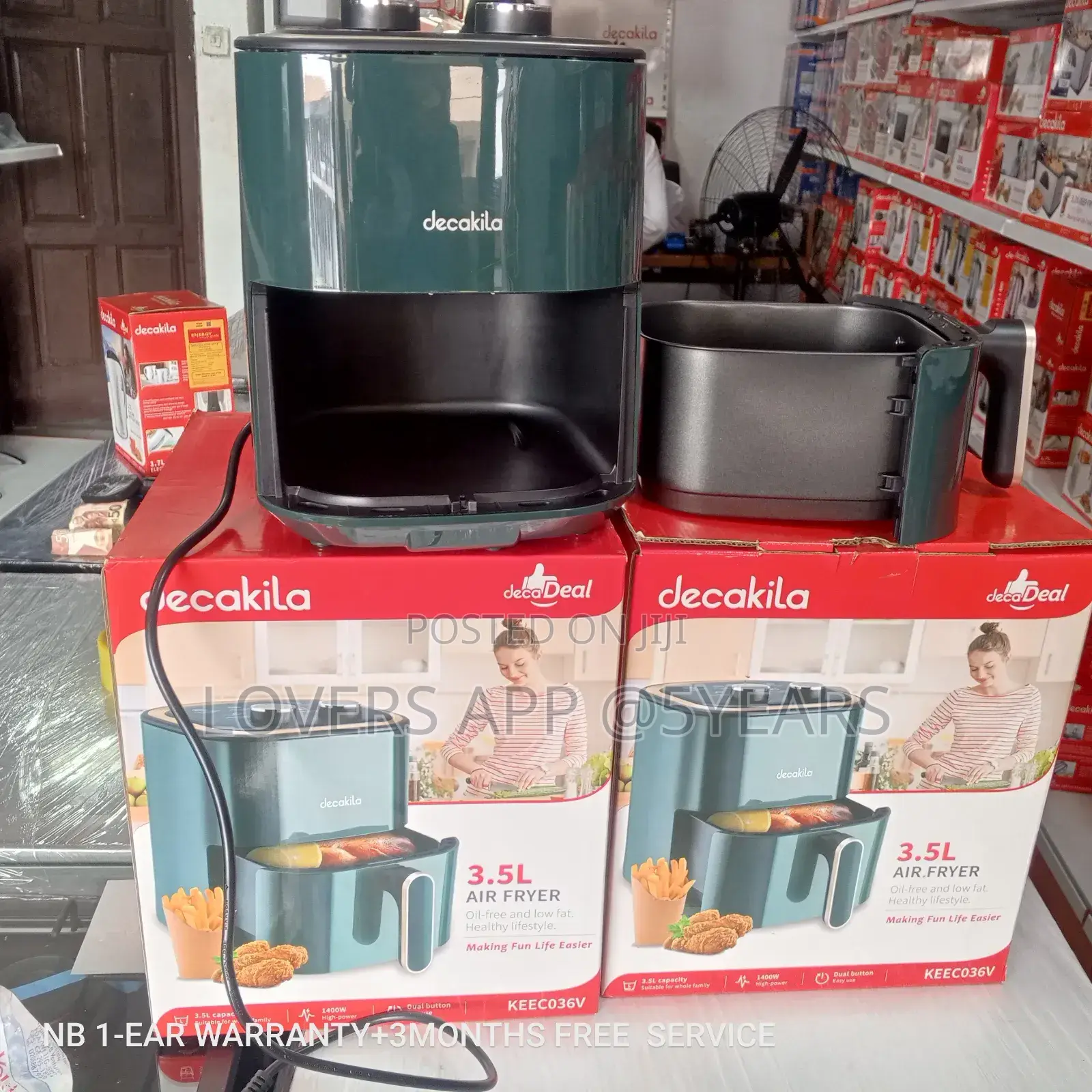 Genuinely Decakila 3.5l Decakila Air Fryer