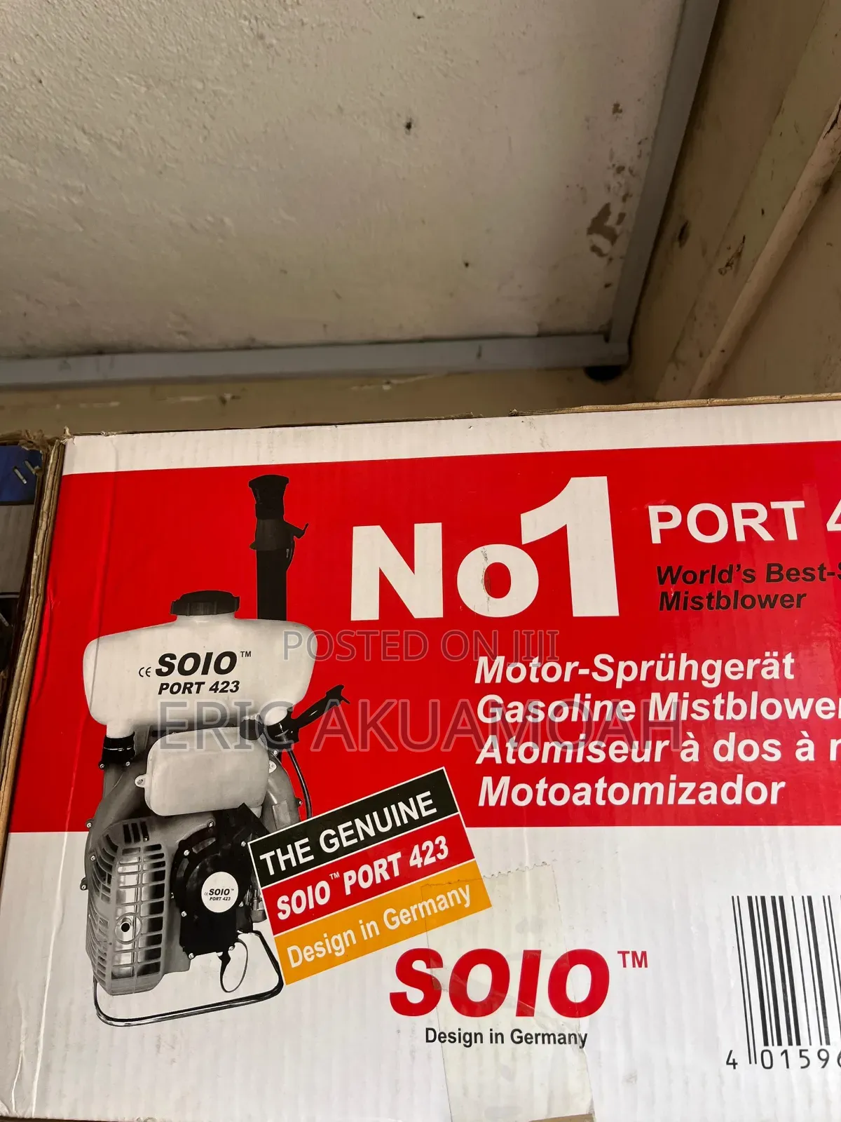 Solo Spraying Machine