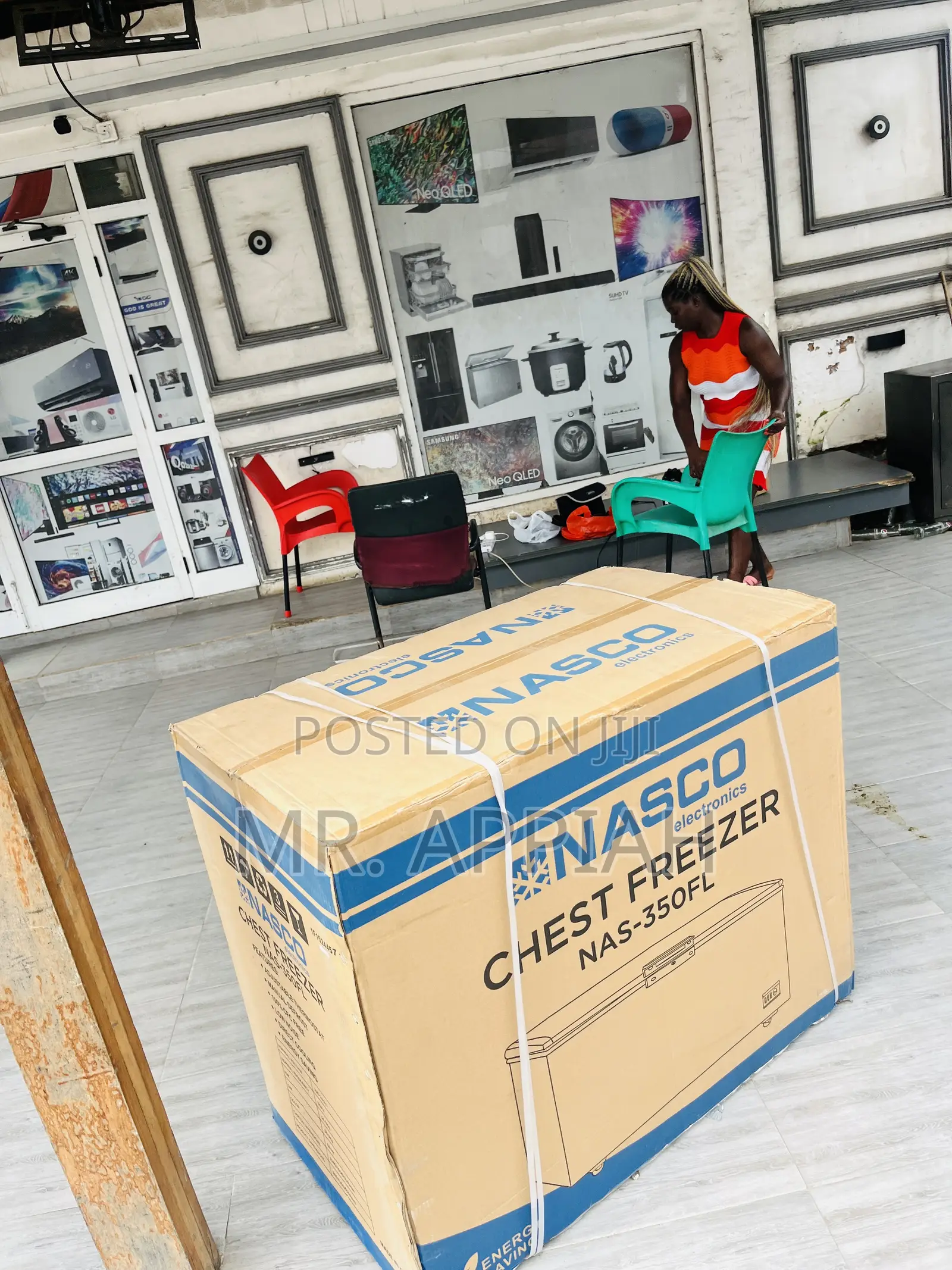 Well Built Nasco Nas 350fl Single Door Chest Freezer.