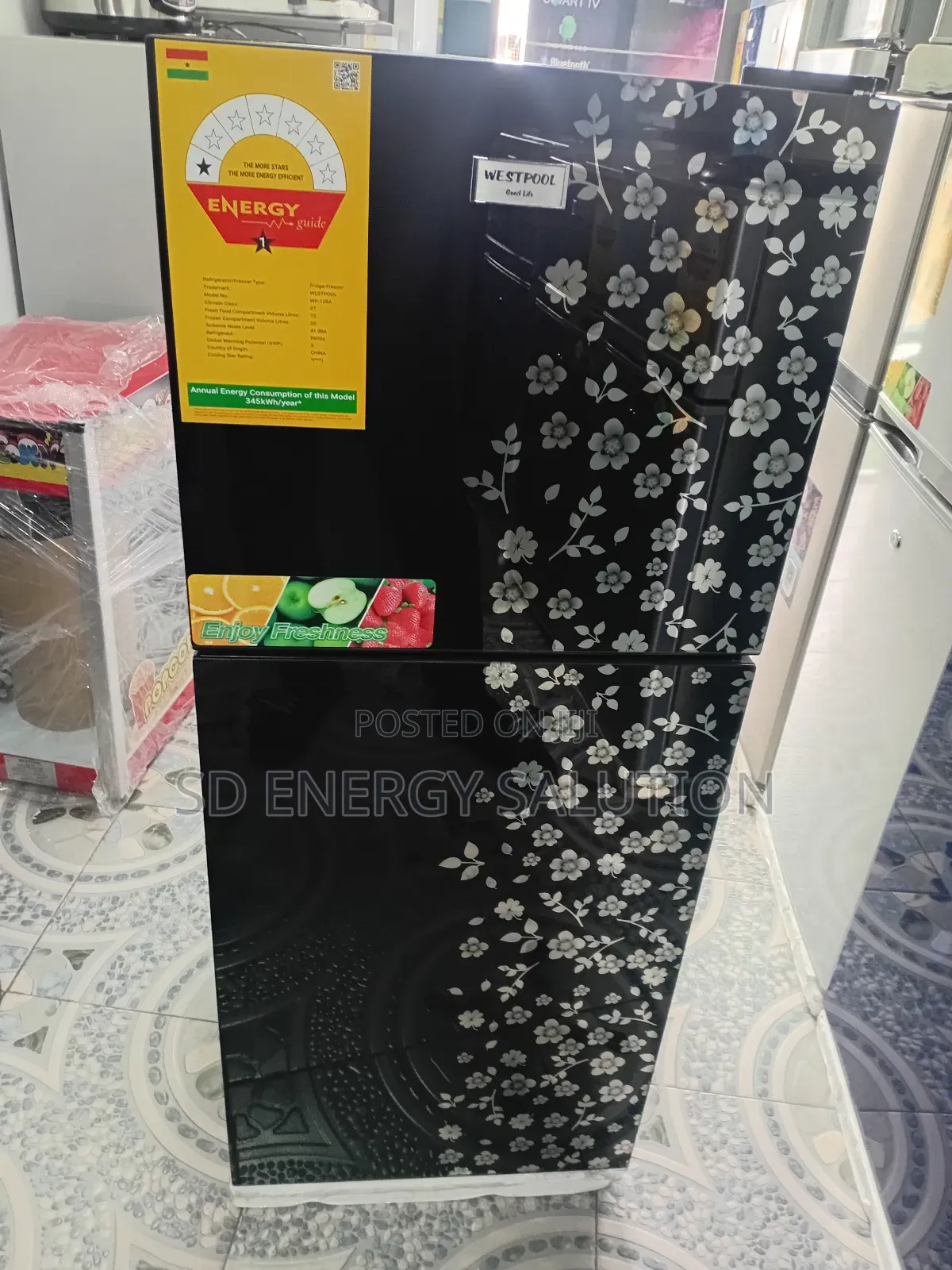 Super Westpool 108 Litres Fridge Freezer 1 Star Westpool