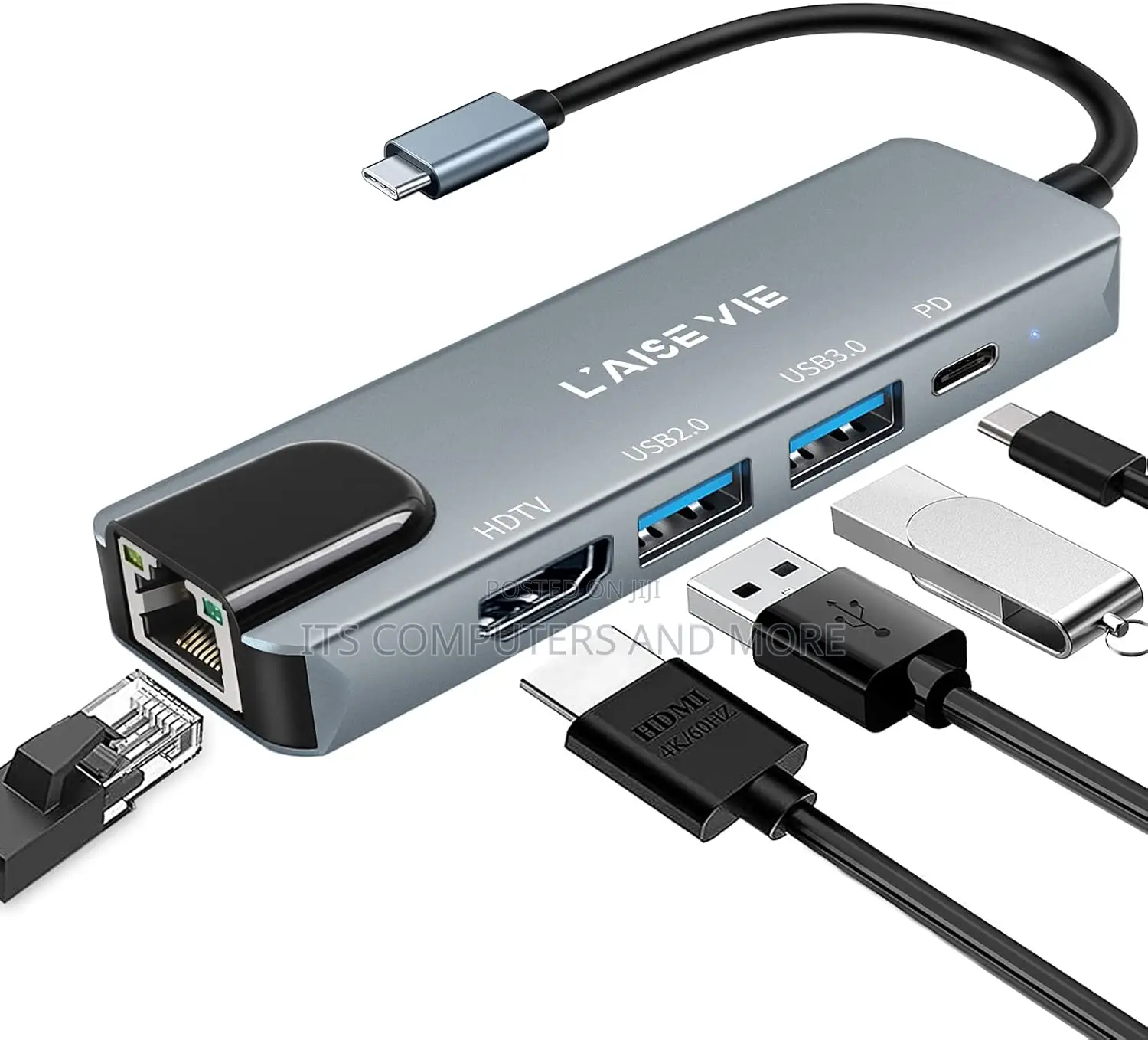 Type-C to HDTV 5 in 1