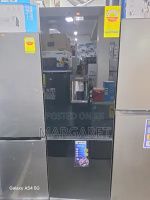 Powerful Compressor Pear 309 Litters Double Door Fridge