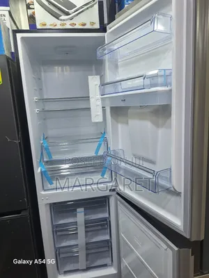 Powerful Compressor Pear 309 Litters Double Door Fridge