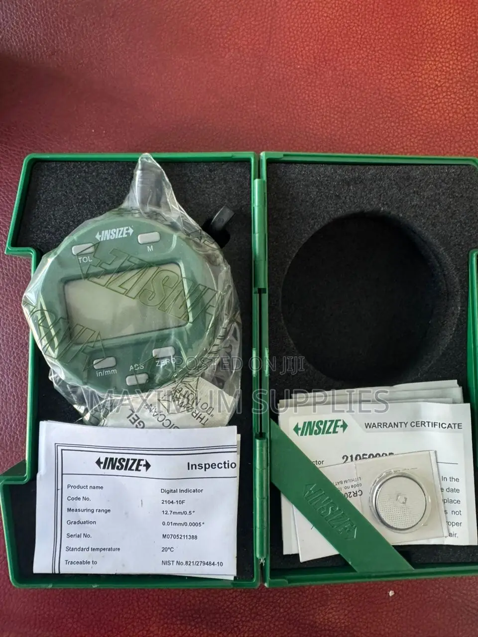 Insize Analog Digital Dial Indicator / Gauge