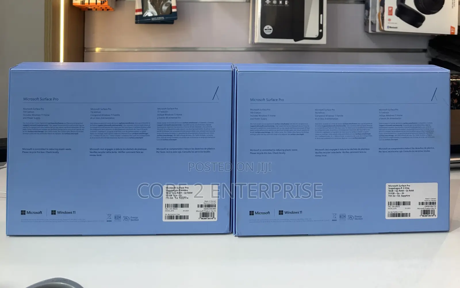 New Microsoft Surface Pro 11th Edition, a Copilot+ PC 16GB SSD 512GB