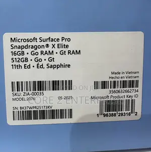 Photo - New Microsoft Surface Pro 11th Edition, a Copilot+ PC 16GB SSD 512GB