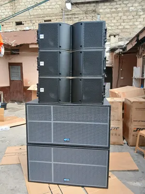 Jac 12 Inches Line Arrays and RCF Double Bass Full Set