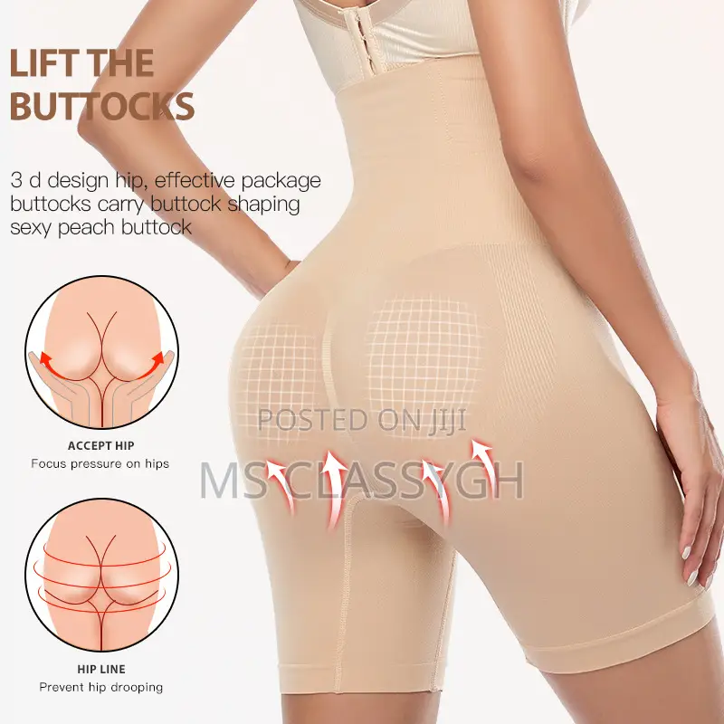 High Waist Tummy Control Brief With Hook 3-Step S-5xl