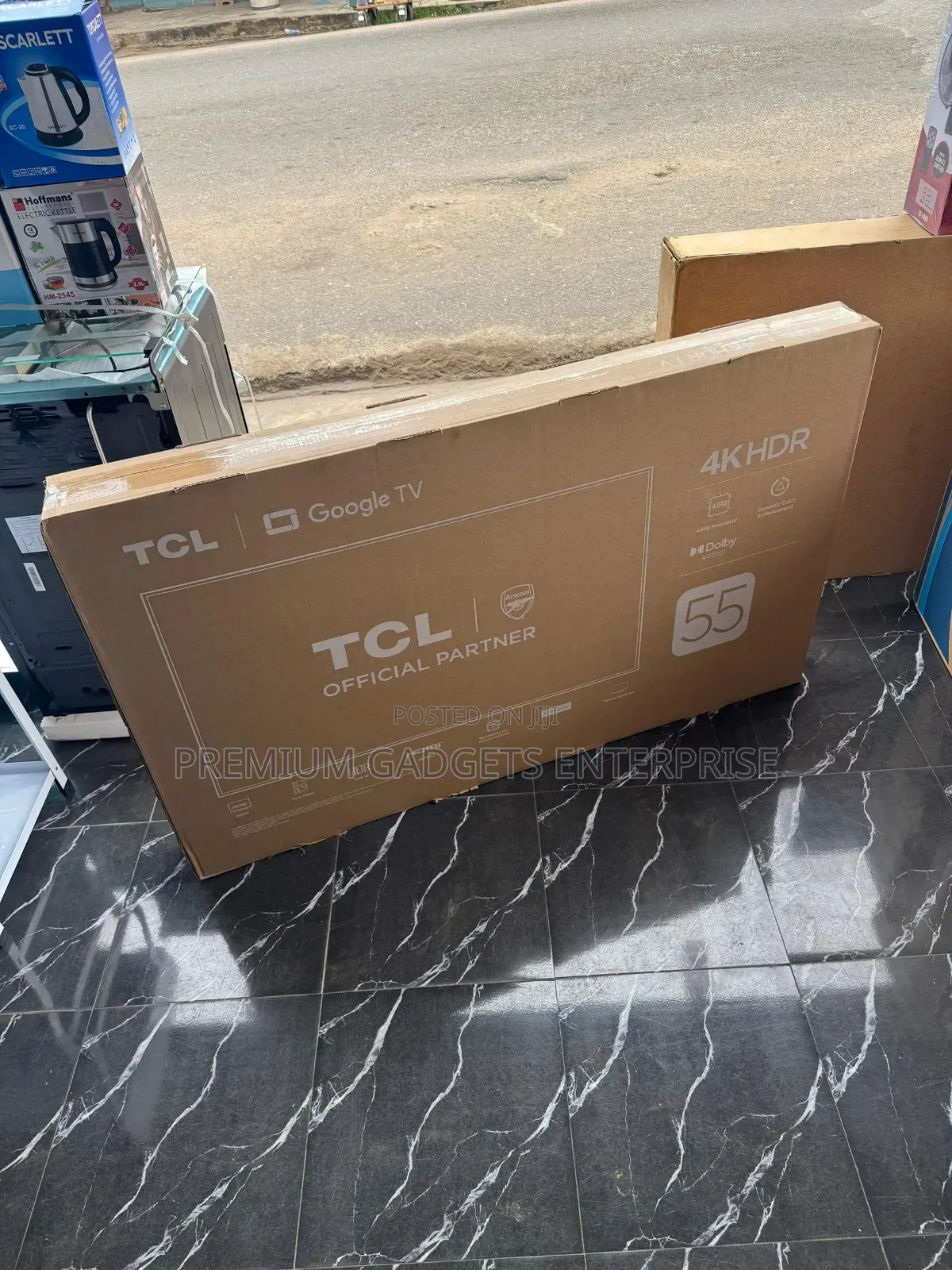 TCL ( 55p6l - 2026 Model) 55 Inches HDR Google Smart Tv