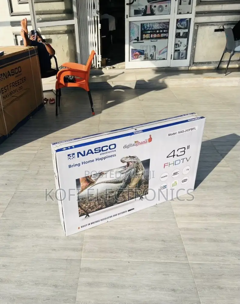 Nasco 43 Inch Full Hd Tv Good Quality Display Visuals