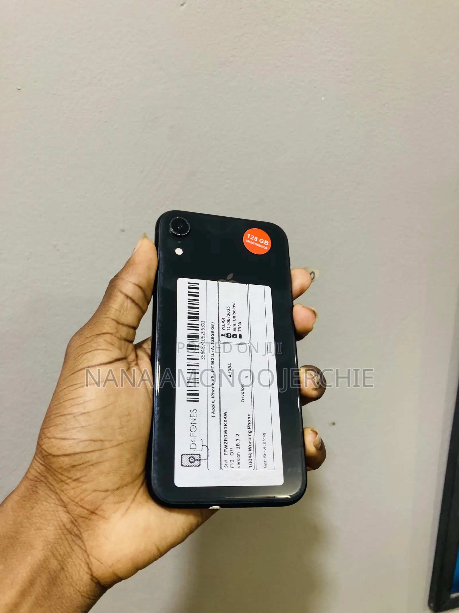 Apple iPhone XR 128 GB Black