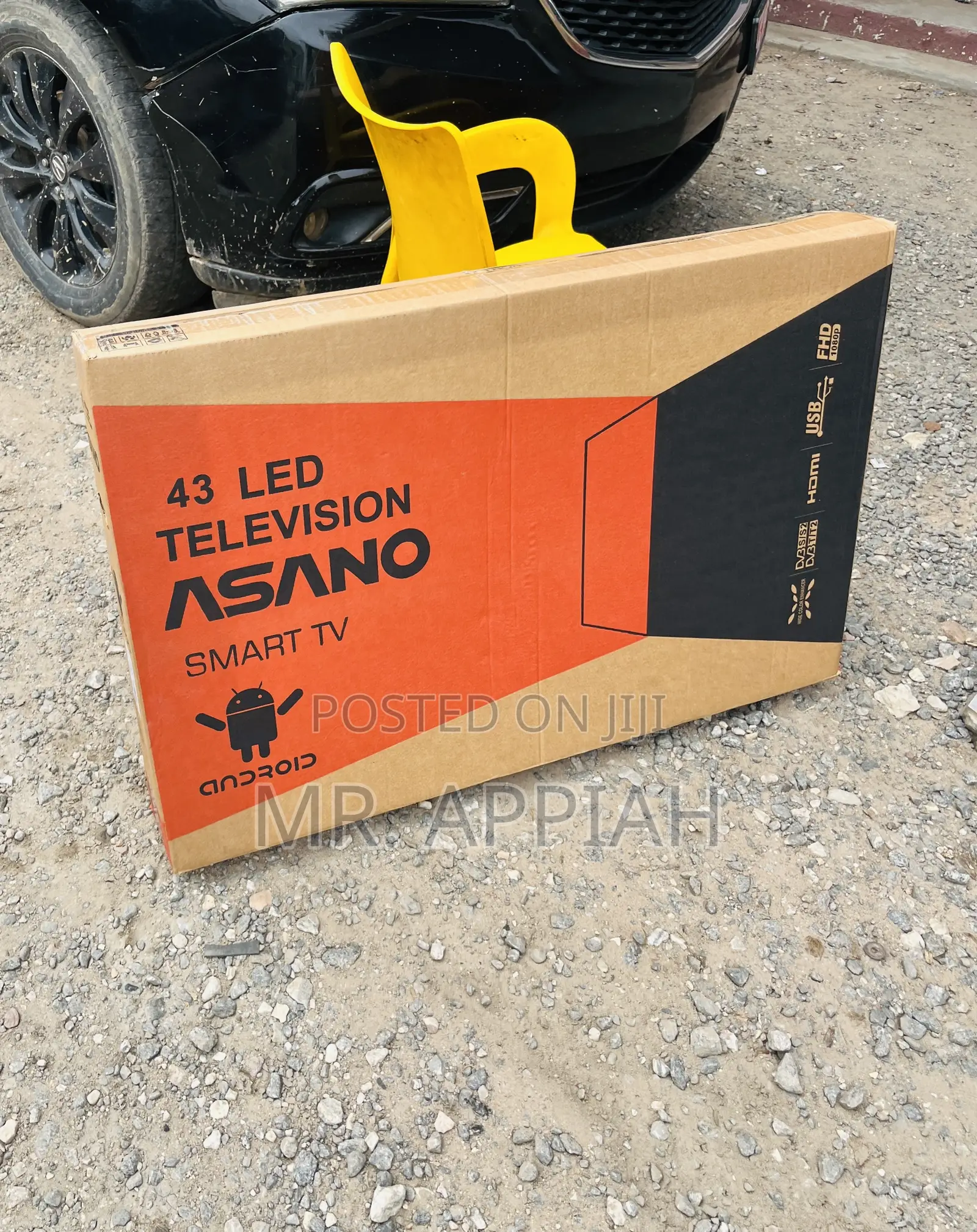 Awesome Asano 43 Inch Smart Screen Television 