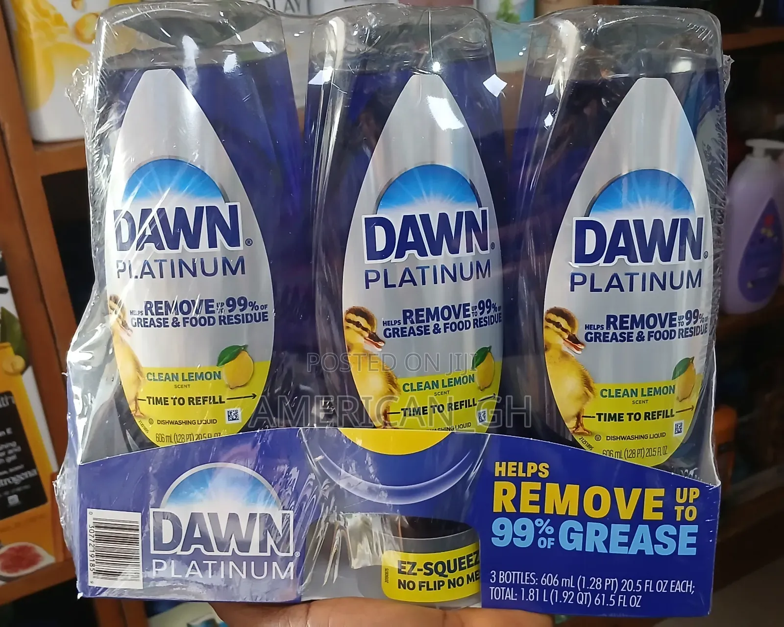 Dawn Platinum Lemon Scent Dishwash