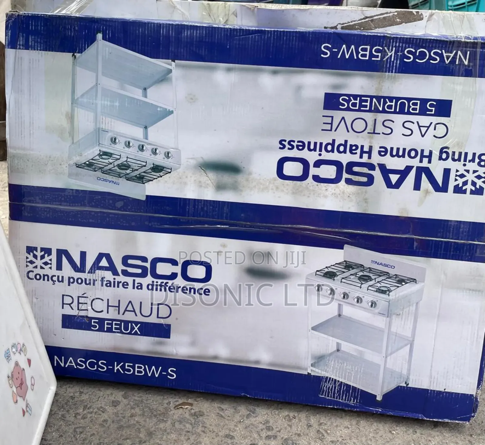 5 4 Burner Standing Gas Stove