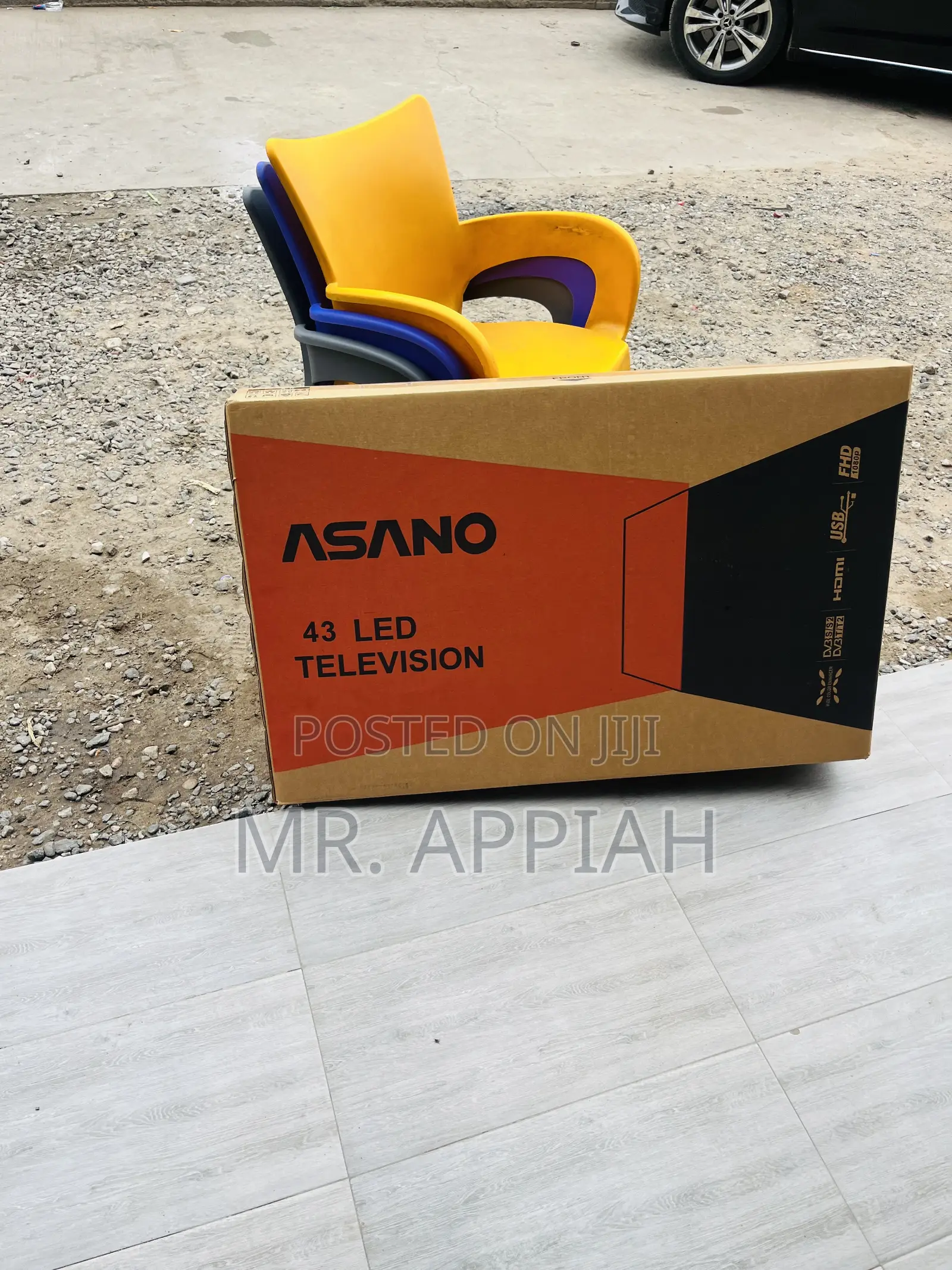Well Built Asano 43 Inch Digital Satellite Tv