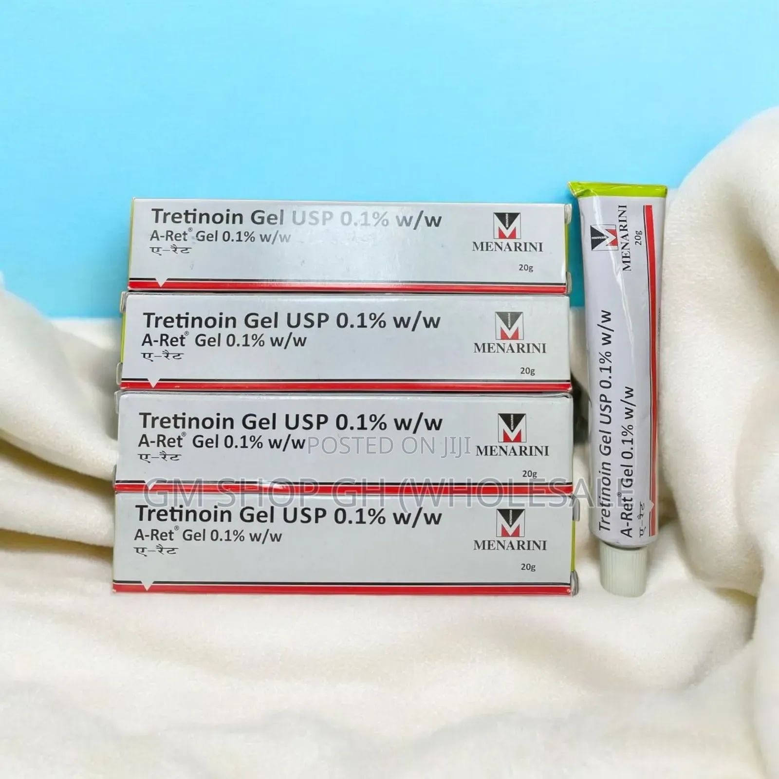 Tretinoin Gel Usp 0.1%, 0.025% Made in India