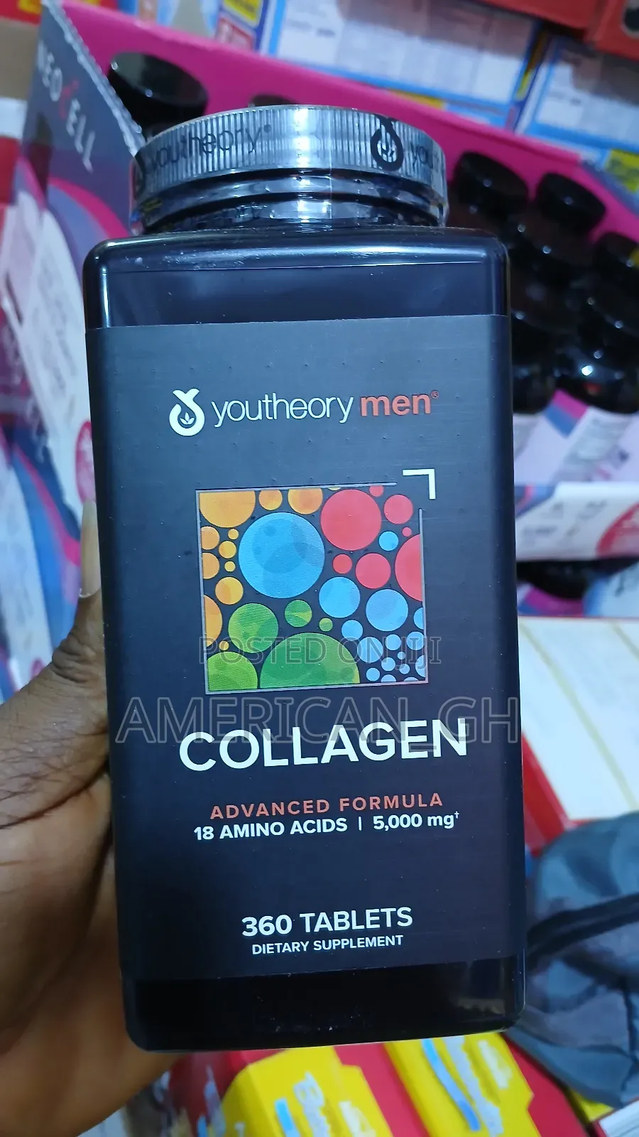 Youtheory Men Collegen Advanced Formula, 360 Tabs