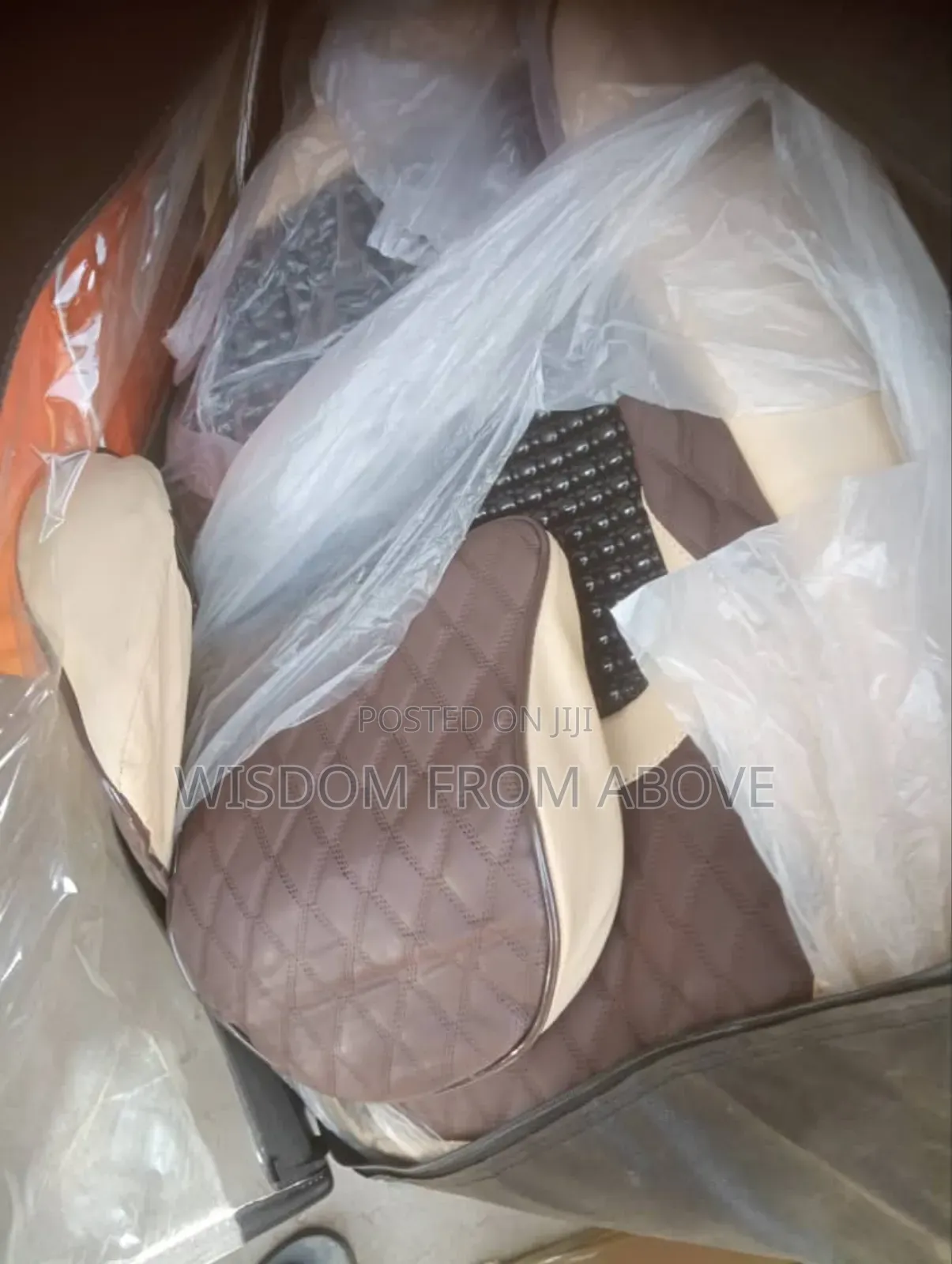 Foreign Pure Leather Seats Cover We Have All Colours