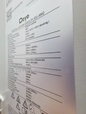 Deye Off Grid Inverter 6kw