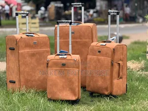 Marrent Genuine Leather 4in1 Trolling Travelling Luggage