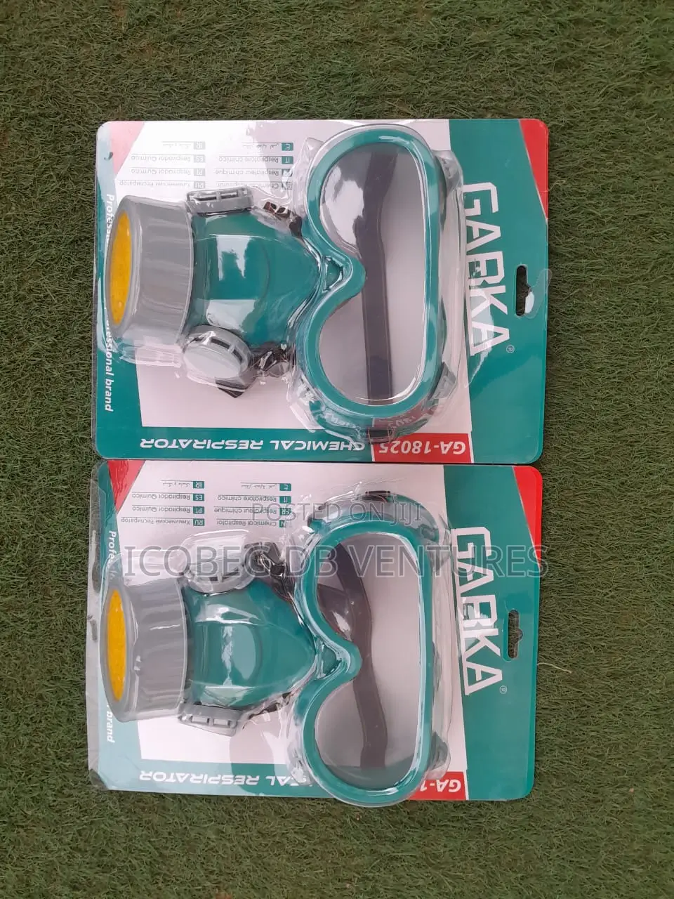 Gabka Gas Mask And Goggles Set/Respirator/Mask/Goggles