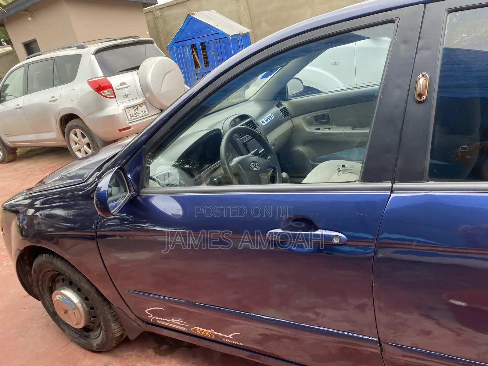 Kia Spectra 2008 Blue