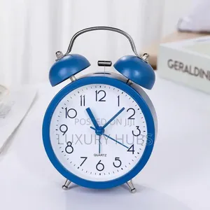 Decorative Student Round Alarm Clock