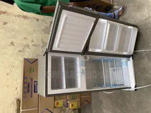 Pf-126-5e Pearl 90liters Double Door Fridge