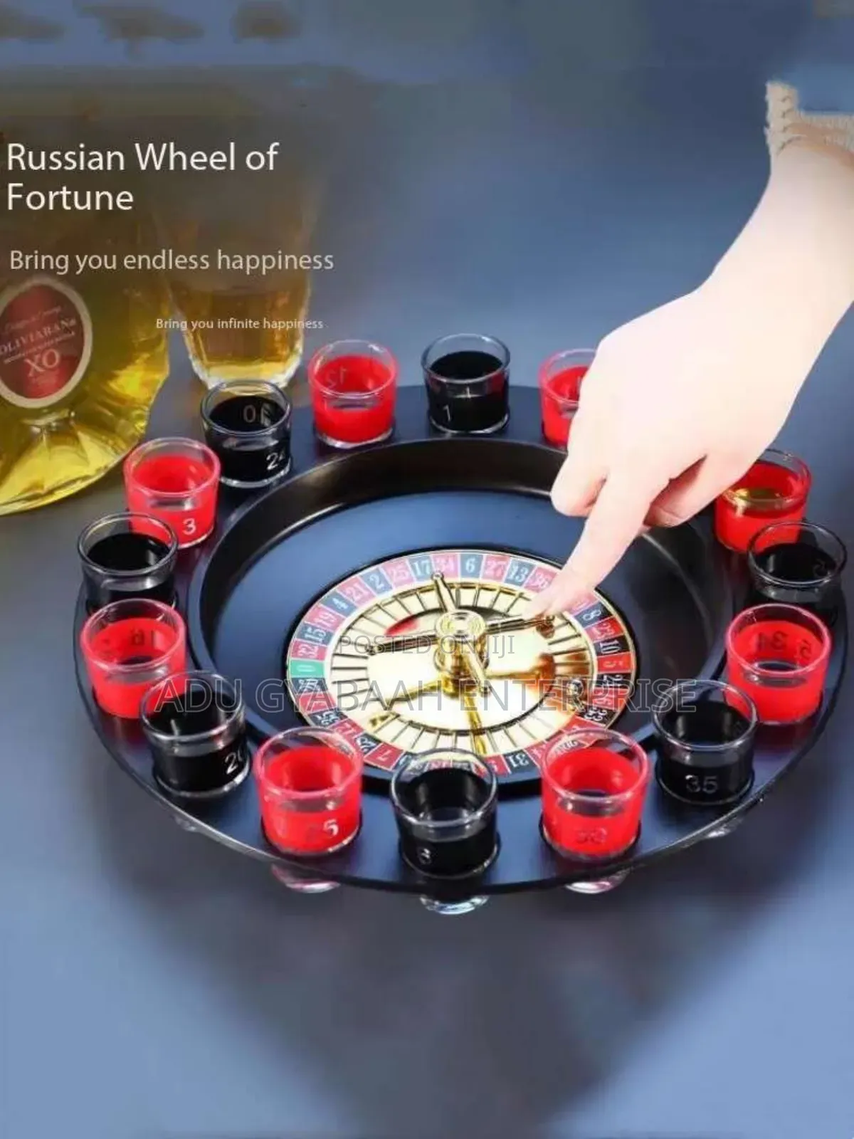 Roulette Lucky Shot Drinking Game