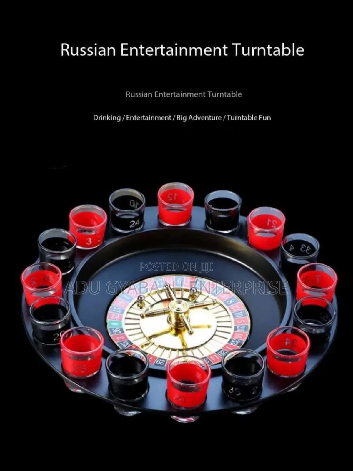 Roulette Lucky Shot Drinking Game