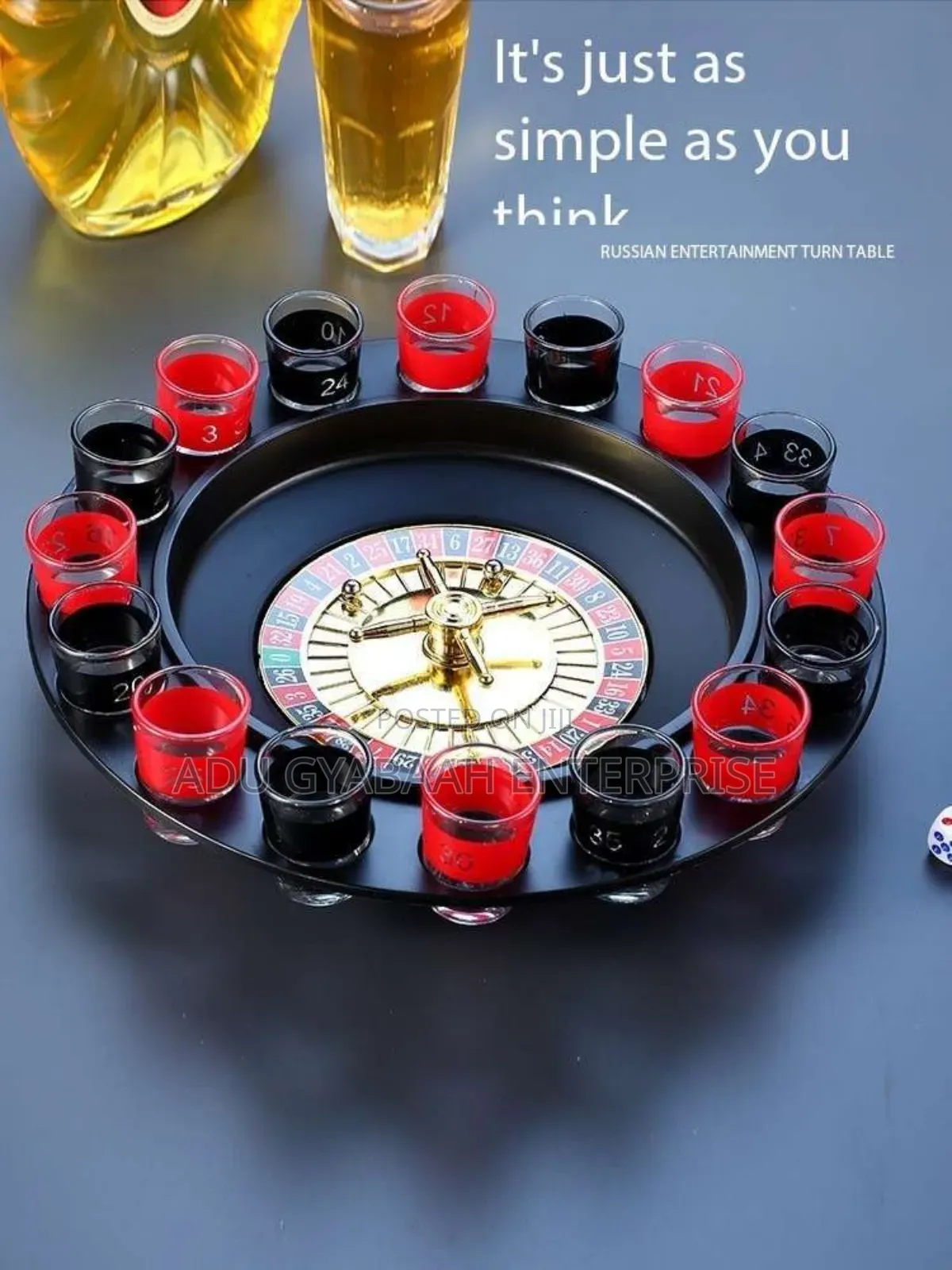 Roulette Lucky Shot Drinking Game