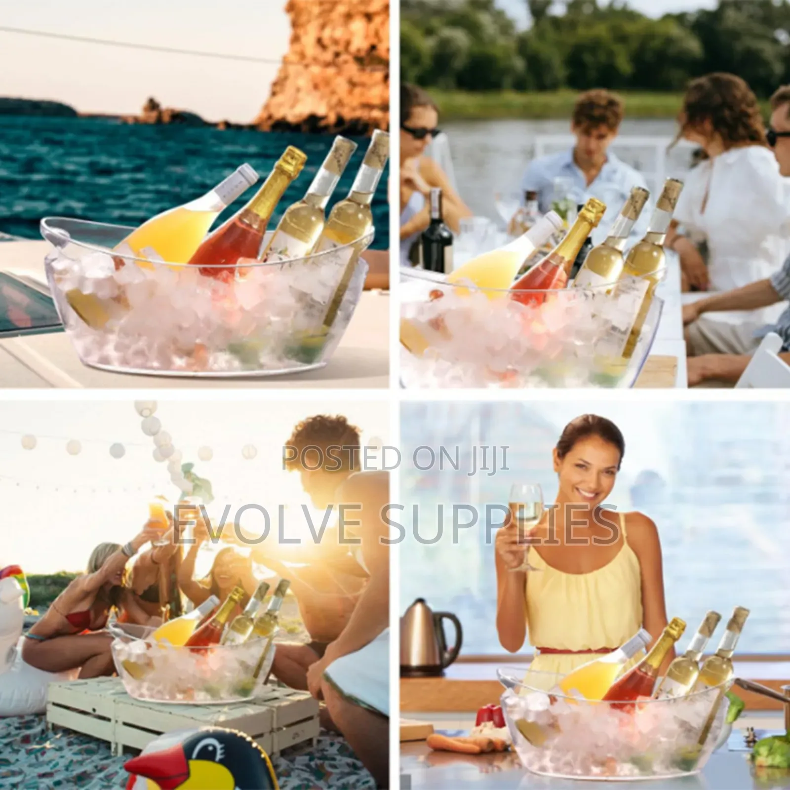 5l Transparent Ice Bucket