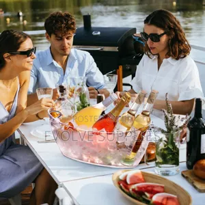 5l Transparent Ice Bucket