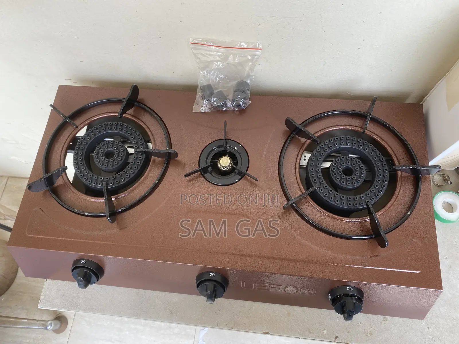 3 Burner Table Top Stove ( Hard Body/ Iron Stove )