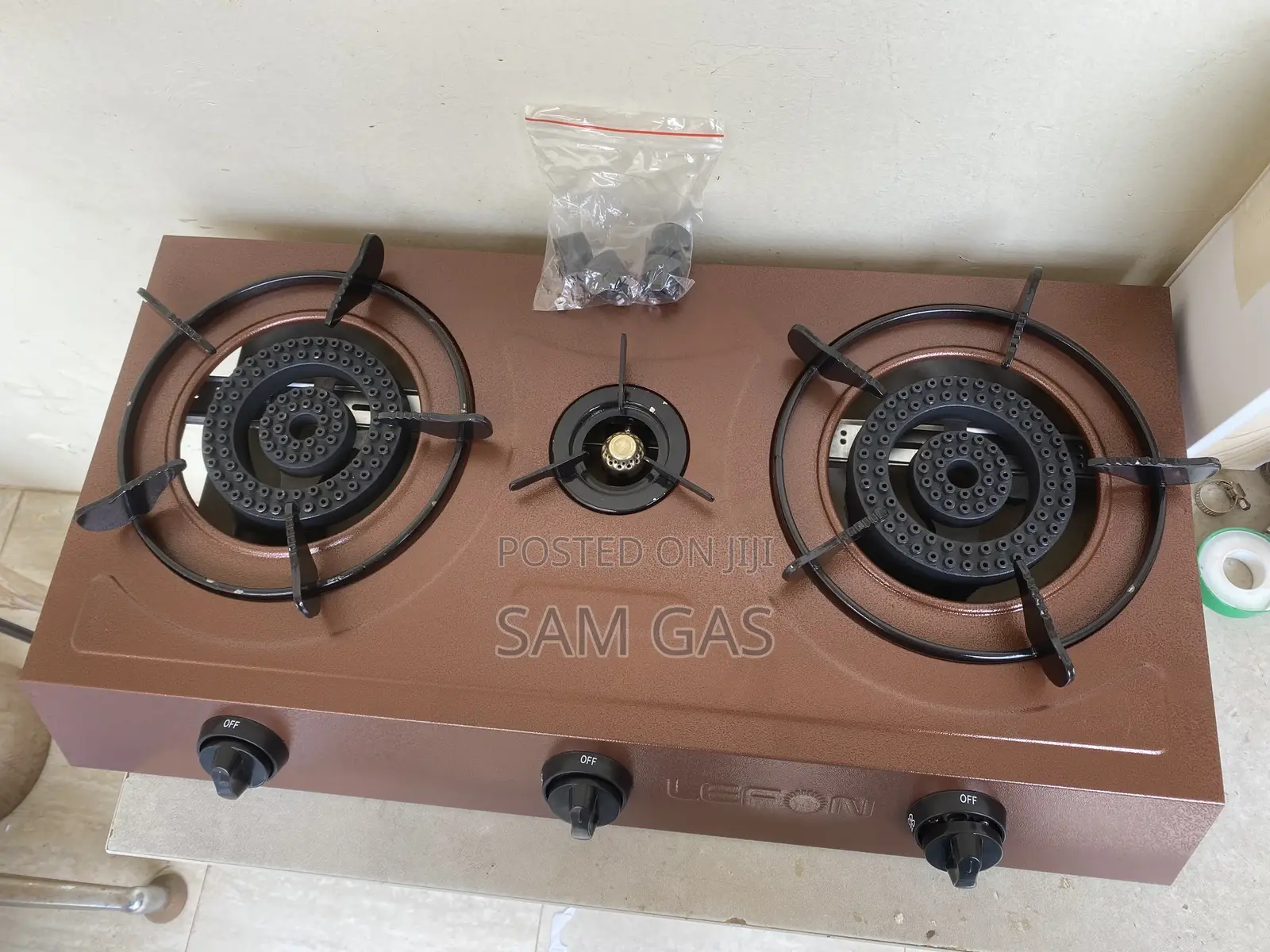 3 Burner Table Top Stove ( Hard Body/ Iron Stove )