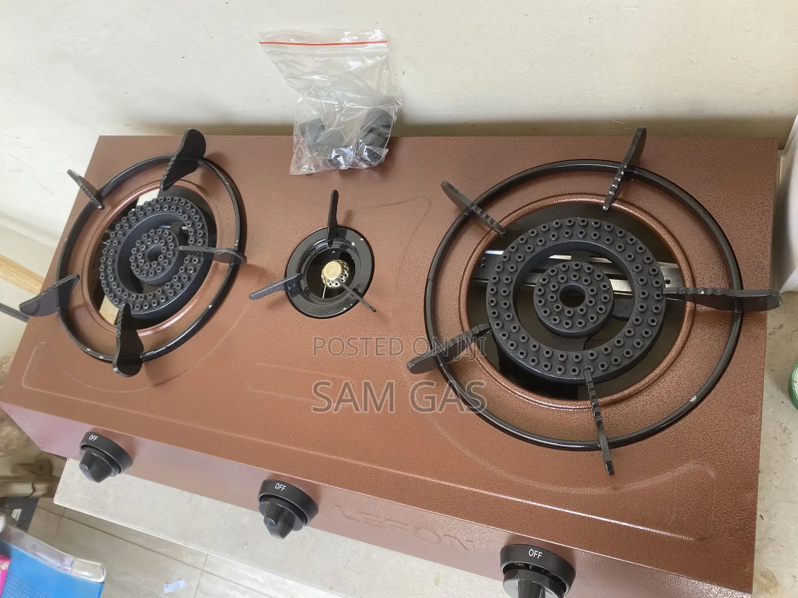 3 Burner Table Top Stove ( Hard Body/ Iron Stove )