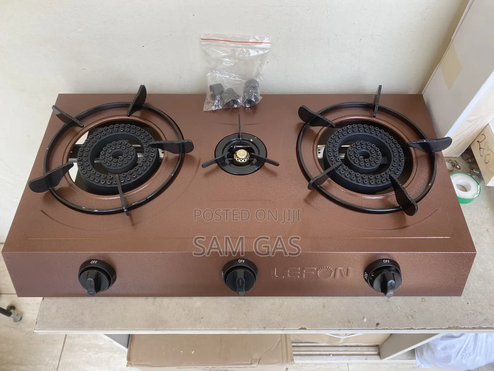 3 Burner Table Top Stove ( Hard Body/ Iron Stove )