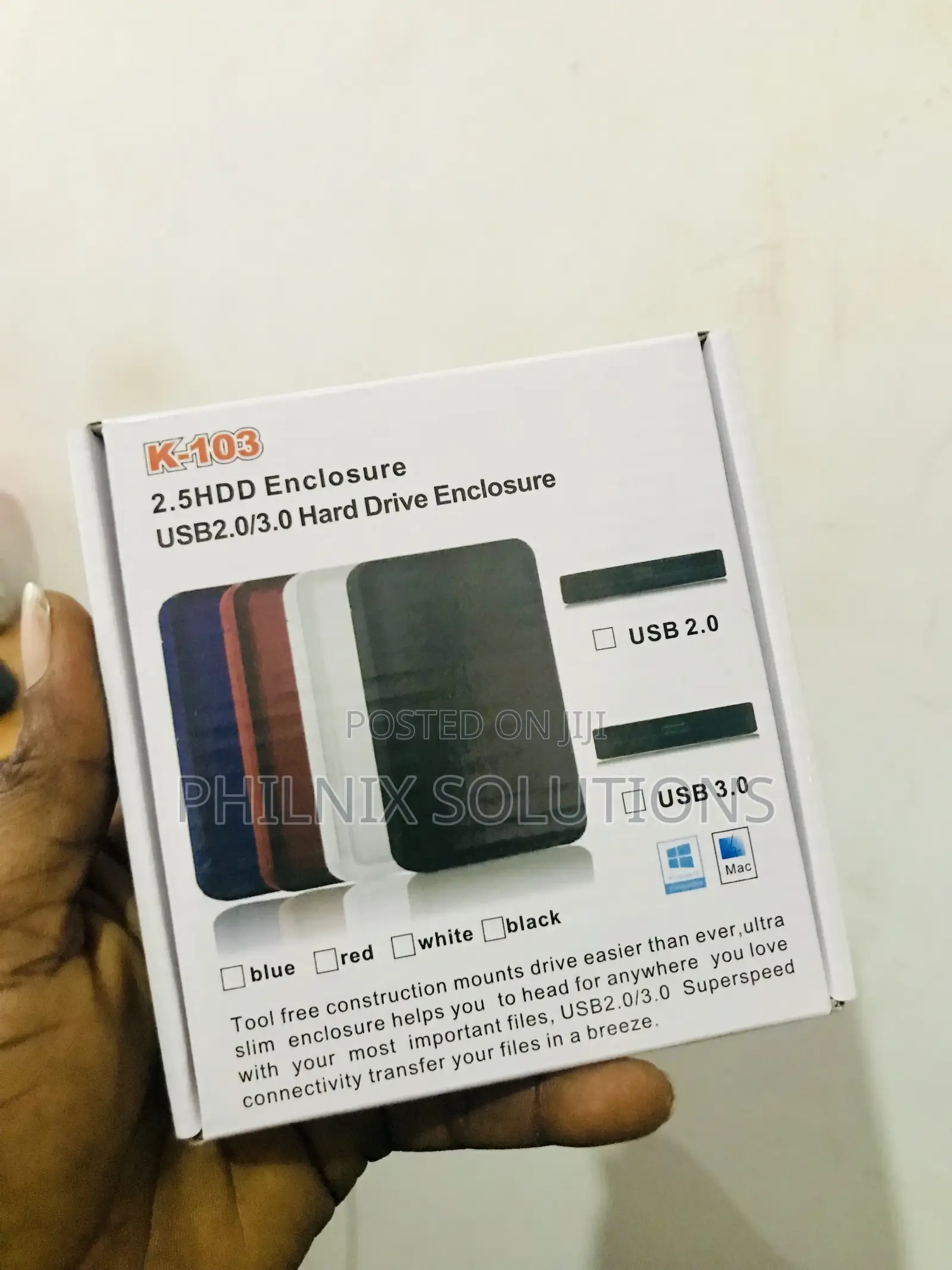 External Hard Drive Case
