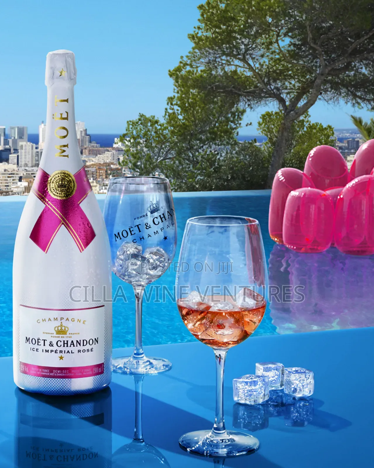 Moet Ice Rose Imperial 75cl Champagne