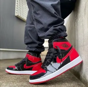 Air Jordan 1 Retro High Og Patent 'bred'