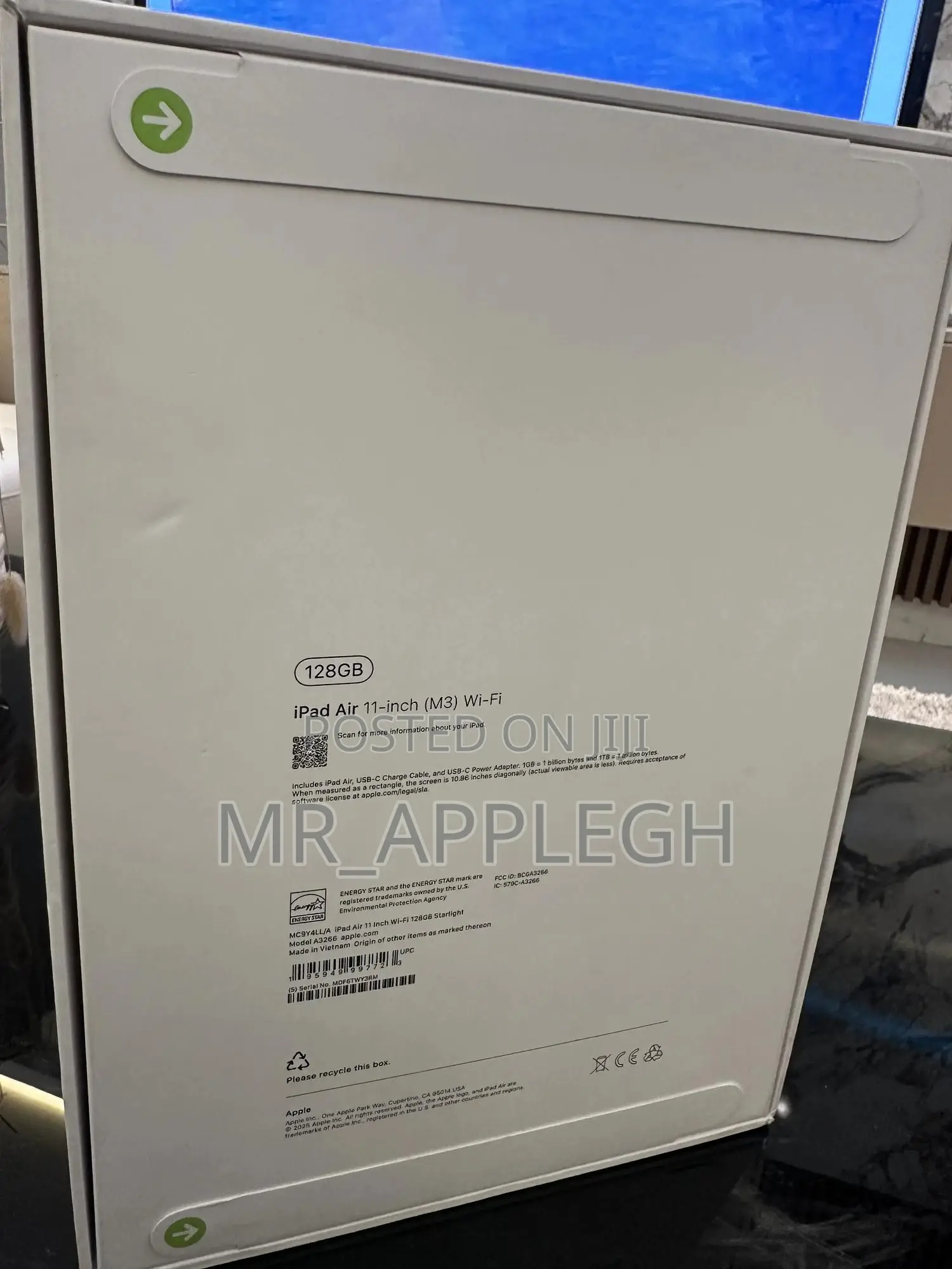 New Apple iPad Air 11 (2024) 128 GB