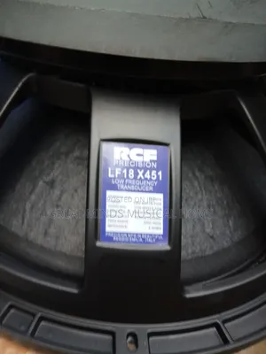 RCF 3500 Watt Naked Speakers