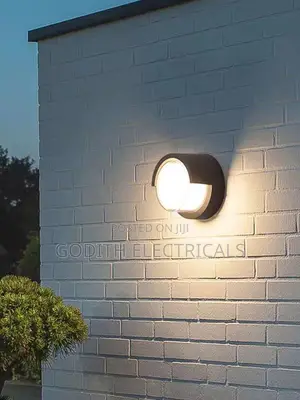 Modern Round Home Villa Outdoor Light