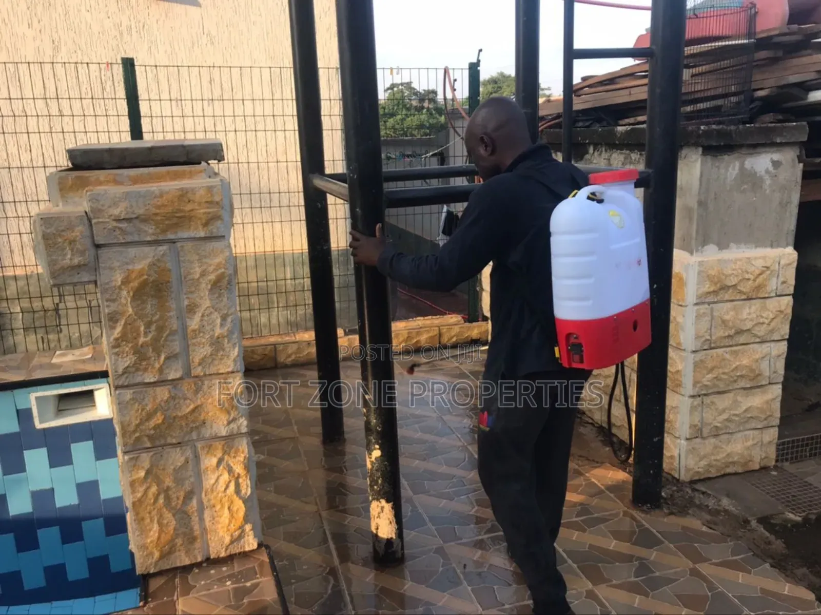 Pool Cleaning and Disinfection With Cleantex