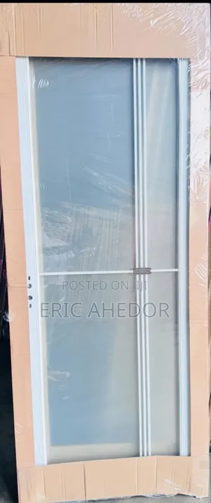 Strong Double Glass Newly Super Door and Handle