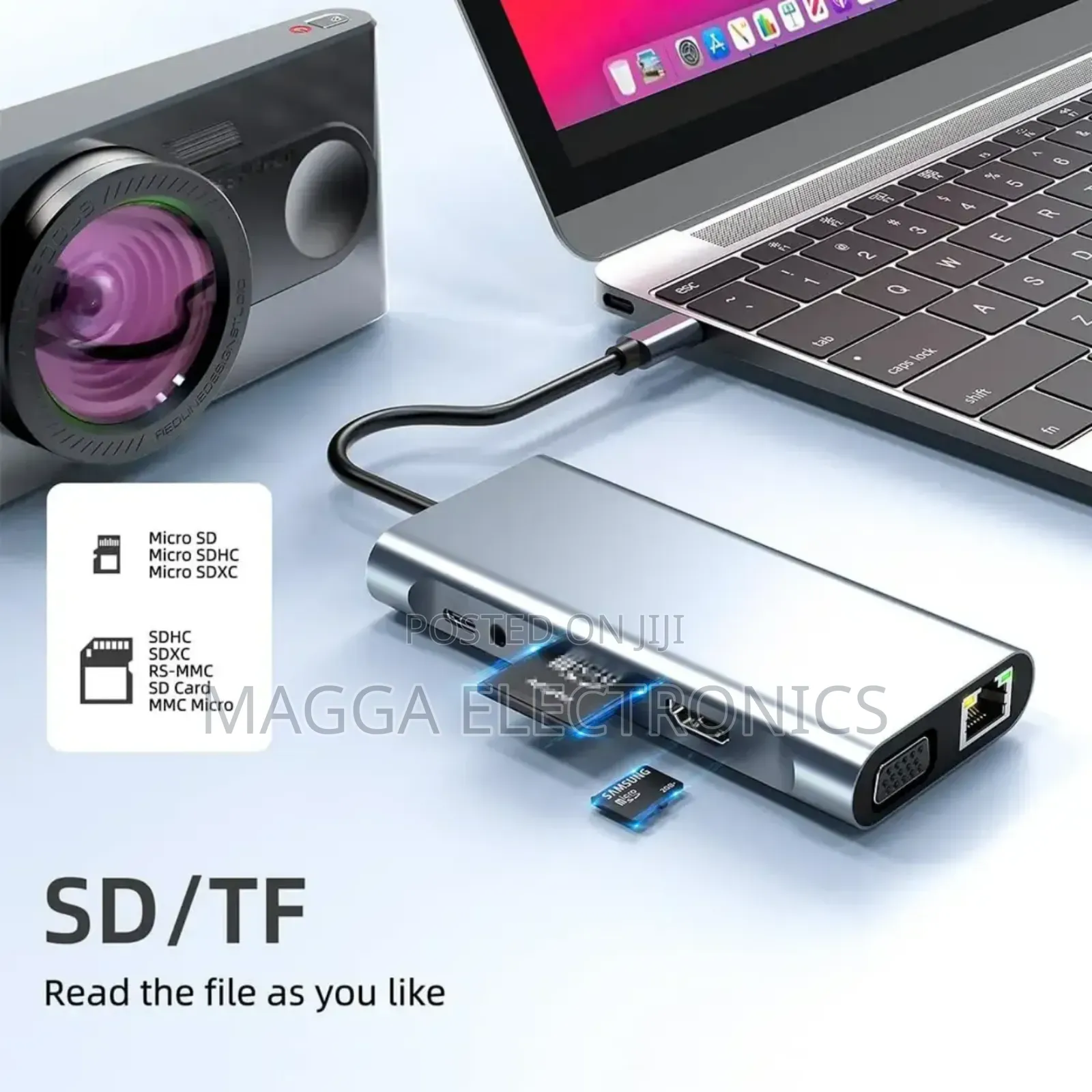 11 in 1 Type C Docking Station / Usb Hub