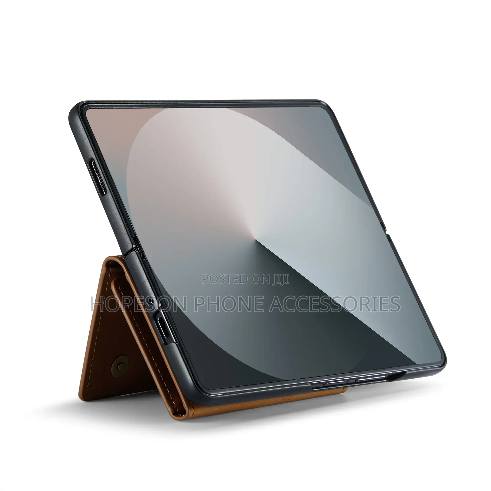 Samsung Z Fold Leather Case With Detachable Magnetic Wallet