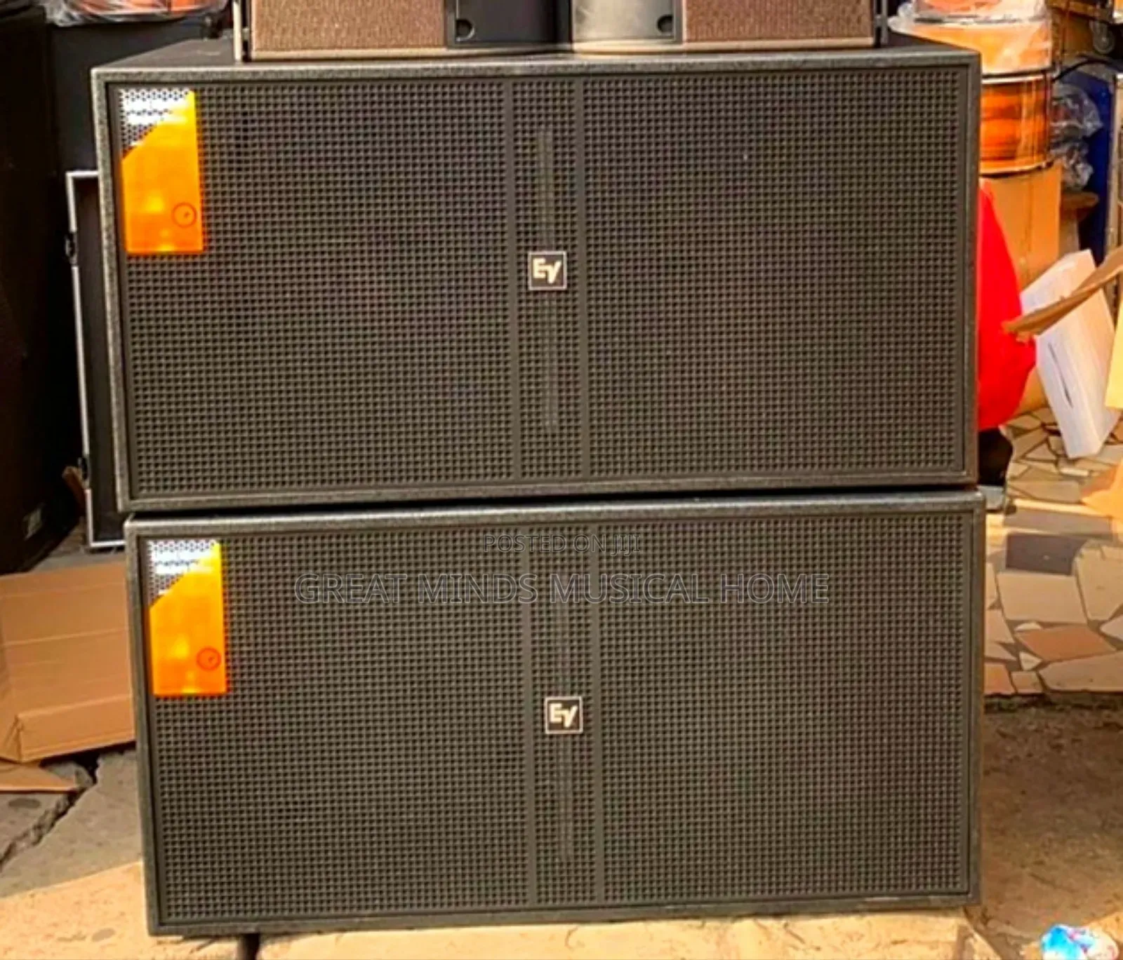 Ev Double Bass Speakers