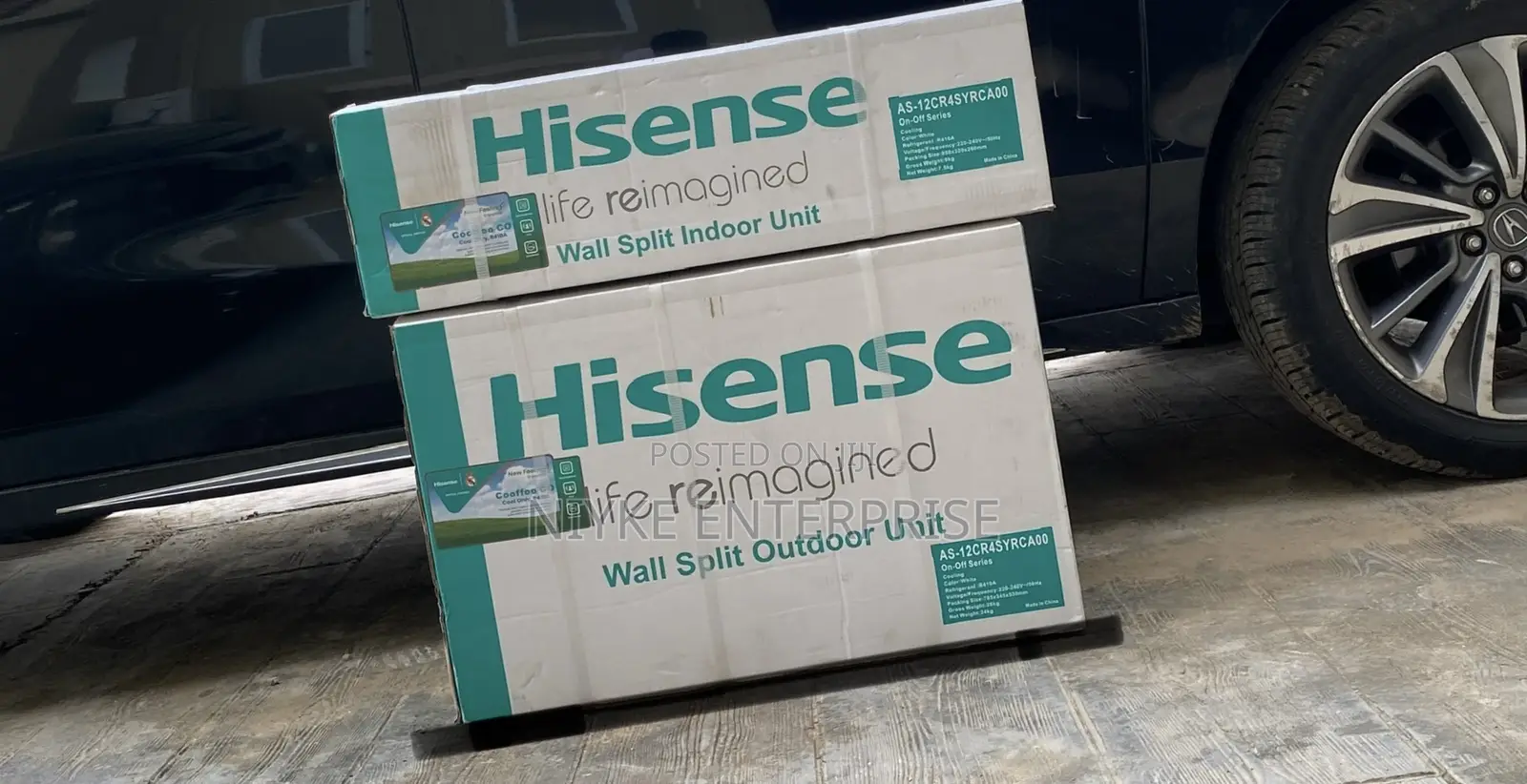 Hisense 1.5 Hp Split Air Conditioner