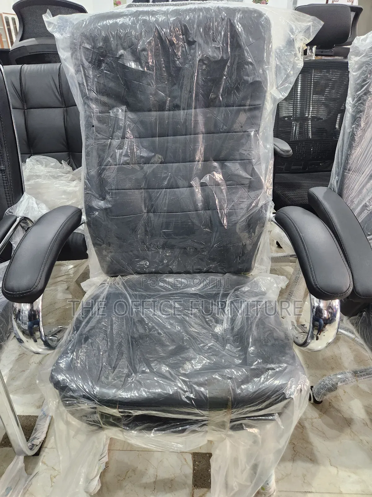 Double Padded Waiting Chair